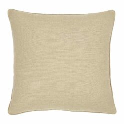 45cm neutral-coloured cushion cover