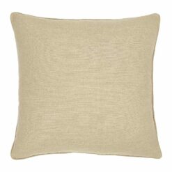 45cm neutral-coloured cushion cover