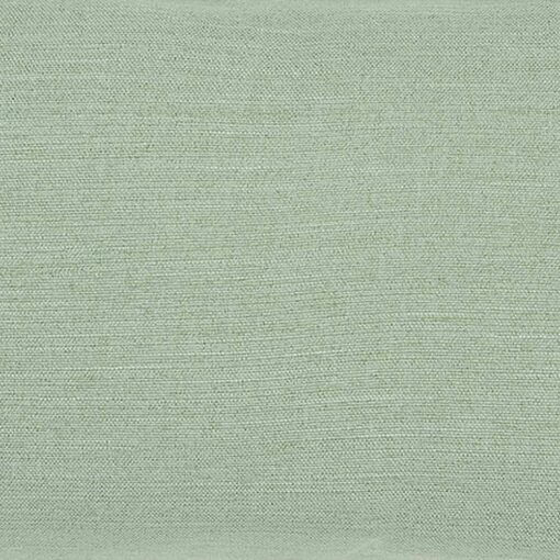 Sage green rectangular pillow in polyester fabric