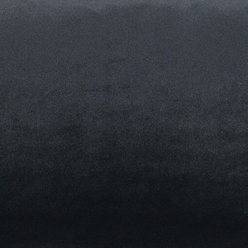 30cm x 50cm black velvet linen cushion