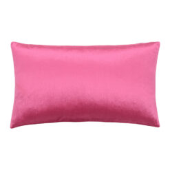 30cm x 50cm blush pink velvet linen cushion