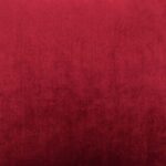 45cm square burgundy red velvet linen cushion