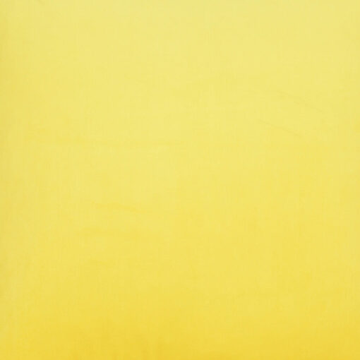 Large 55cm x 55cm bright yellow velvet cushion cover