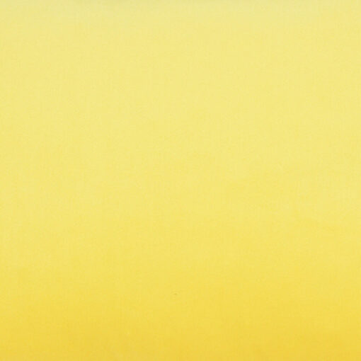 Bright yellow velvet cushion in 30cm x 50cm size