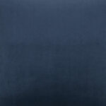 Large 55cm square navy blue velvet cushion