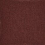 45cm square cushion cover in burgundy red colour