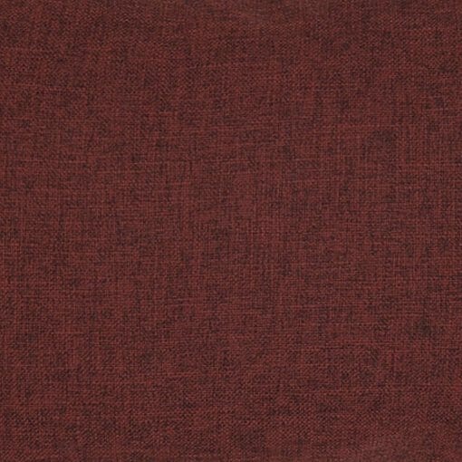Burgundy red rectangular pillow in polyester fabric