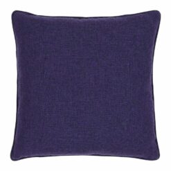 45cm square plum-coloured cushion cover