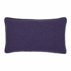 30cm x 50cm plum polyester cushion