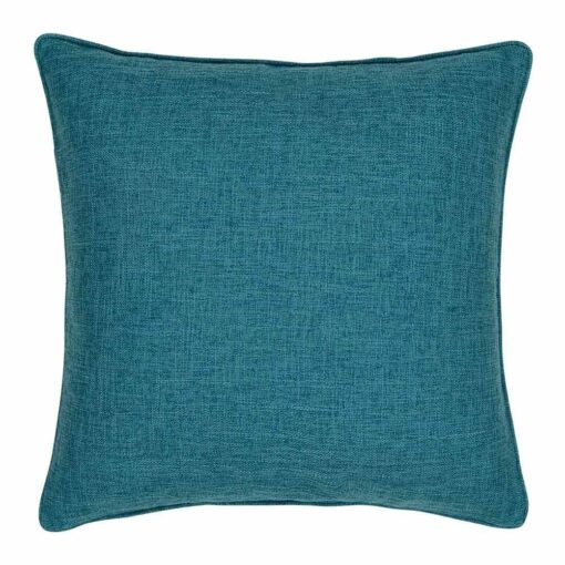 45cm square teal cushion