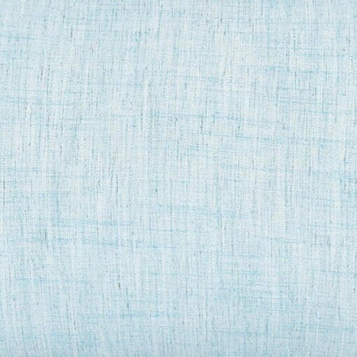 30cm x 50cm duck egg blue cushion in cotton linen blend material