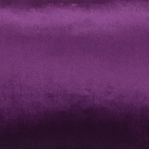Plum purple rectangular pillow in velvet and linen fabric