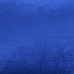 45cm square cushion cover in royal blue velvet fabric