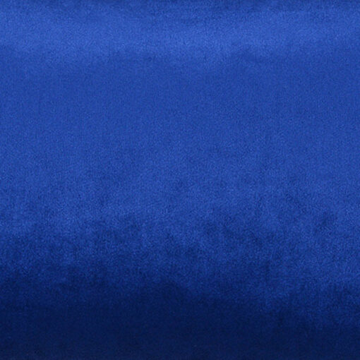 Royal blue velvet linen cushion in 30cm x 50cm size