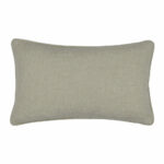 Rectangular cushion cover in beige natural colour