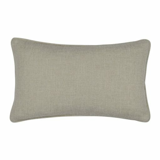 Rectangular cushion cover in beige natural colour