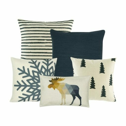 Scandi inspired cushions focusing on minimalistic designs.