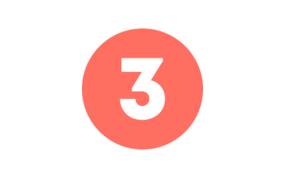 Number three 3