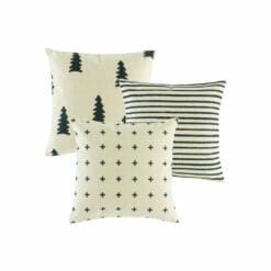 Set of 3 cushion covers featuring Scandi inspired designs