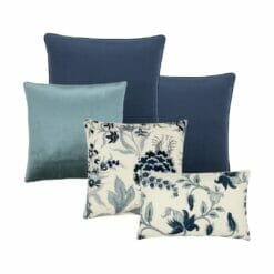 Elegant, beachy vibe cushion set in plain and floral prints