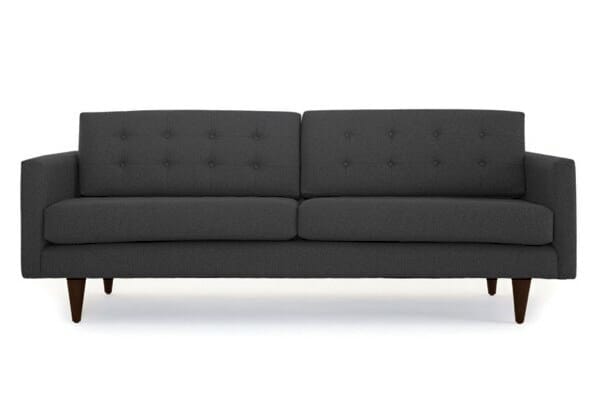 Dark grey sofa