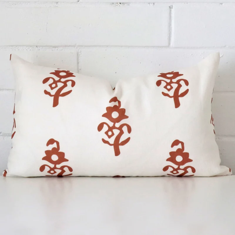 anna-linen-terracotta-cushion-cover-rectangle-sc1015-30 A gorgeous linen rectangle cushion in terracotta.