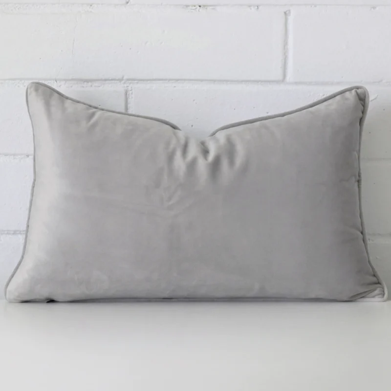 flint-grey-velvet-cushion-55cm-x-55cm-sc495-30b An eye-catching velvet rectangle cushion cover featuring a hue that is flint grey.