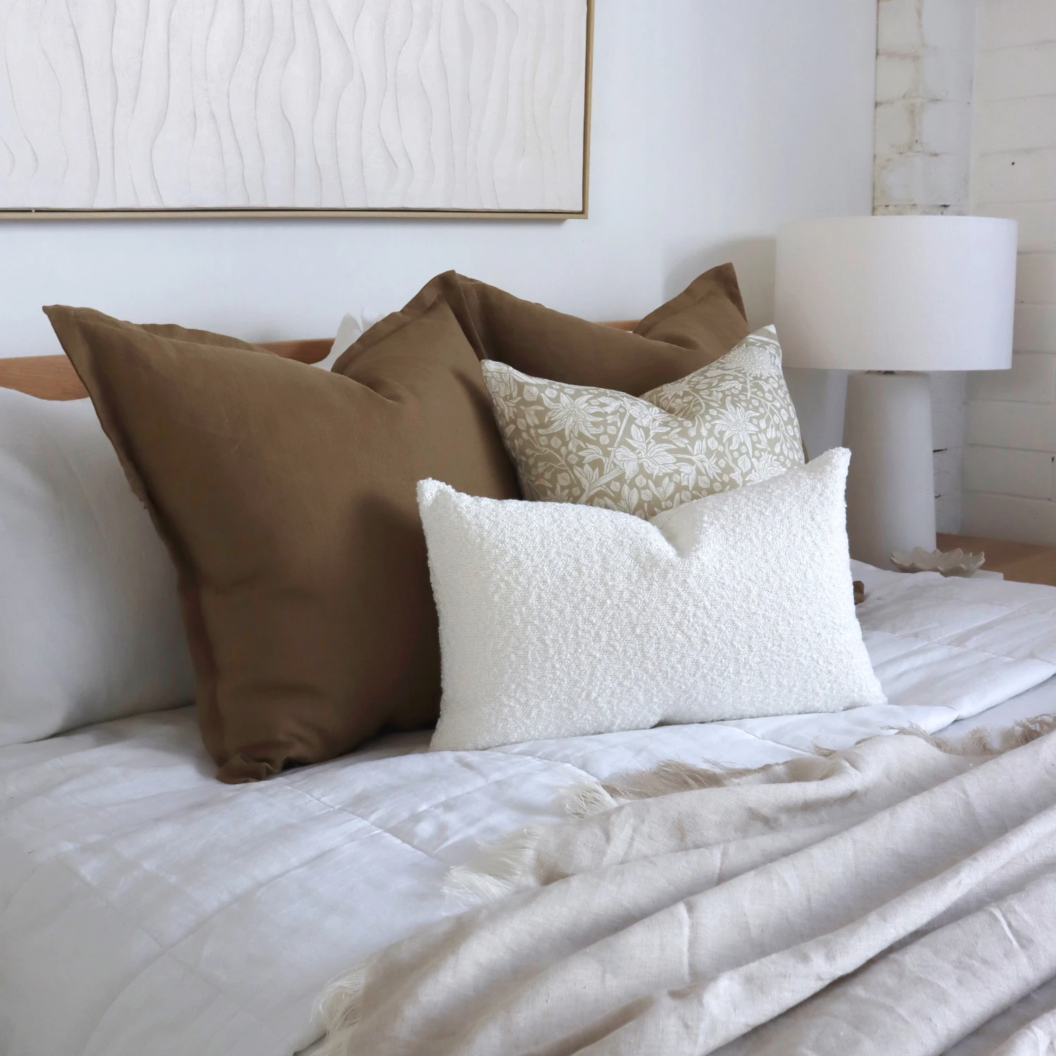 Bed cushions australia deals