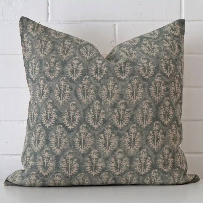 mavis-designer-cushion-cover-art127-55c Striking square cushion cover featuring a quality designer fabric.