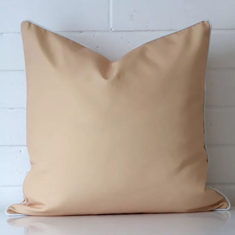 Airlie Waterproof Beige Outdoor Cushion Cover – Large SC915-55 A premium outdoor beige cushion in a large size.