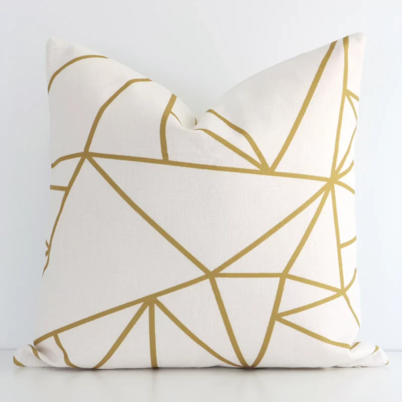 asta-impressions-cushion-cover---45cm-x-45cm---sc269-45 Gorgeous linen square cushion in a gold mustard print. It has a charming geometric style.