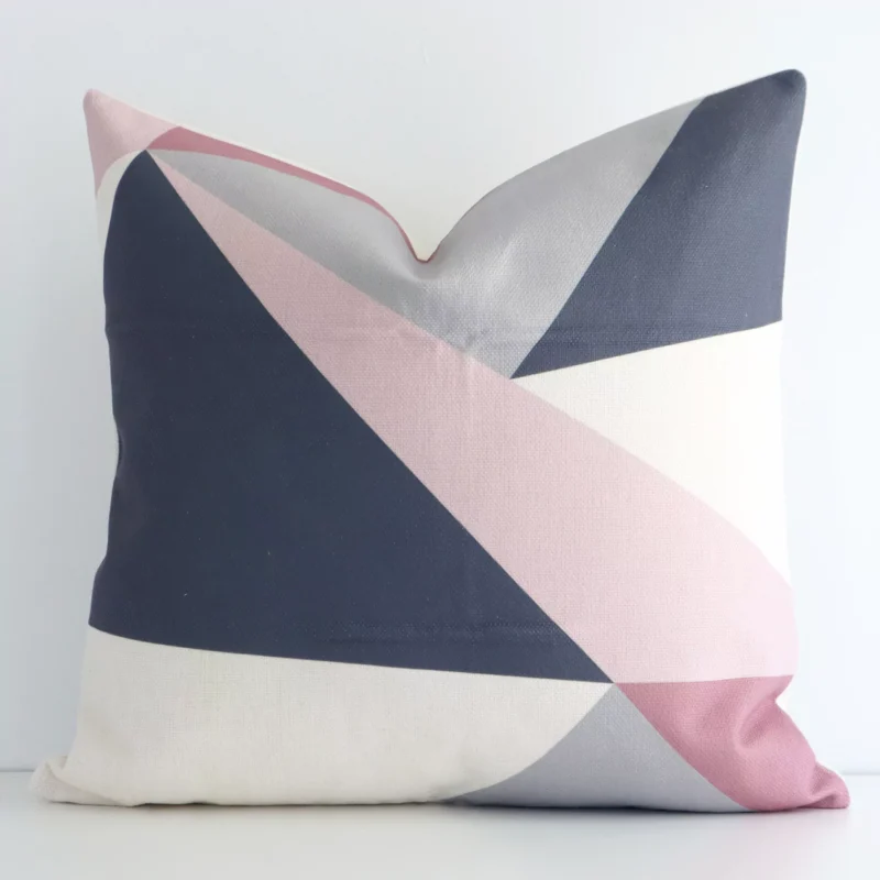 new-nordic-bold-cushion-cover--45cm-x-45cm---sc655-45 Striking square colourful cushion cover featuring a geometric style on quality linen fabric.