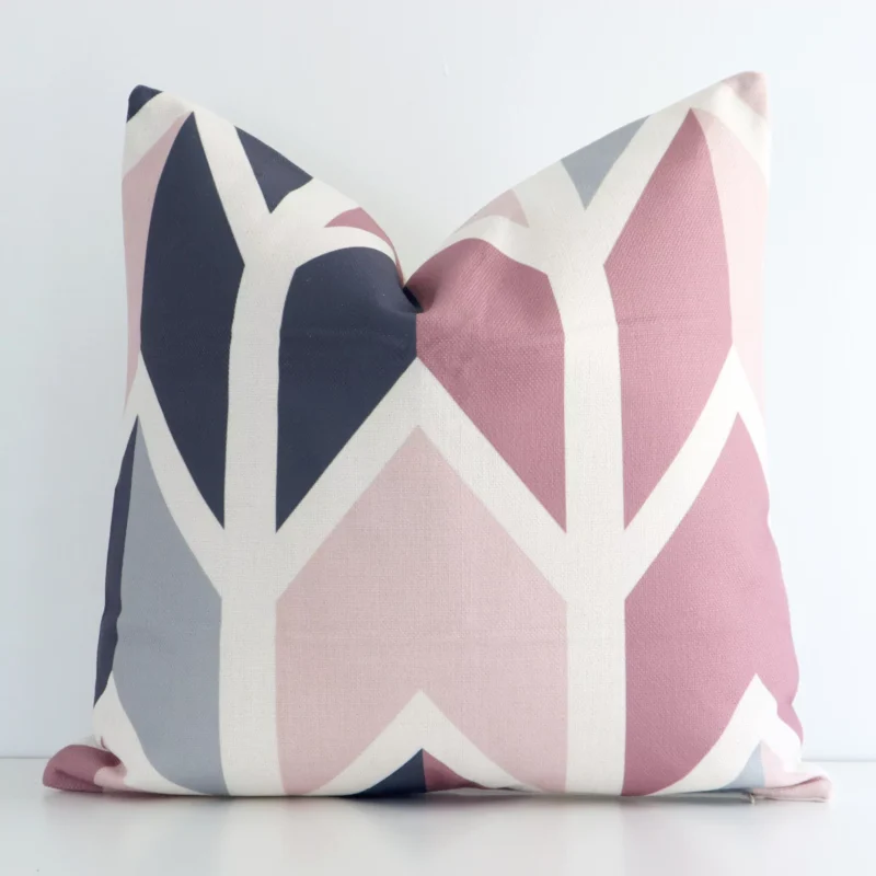 new-nordic-chevron-cushion-cover---45cm-x-45cm---sc651-45 A gorgeous linen square cushion in colourful print. It has an eye-catching geometric design.