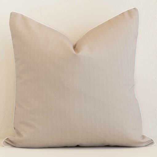 A superior outdoor sand cushion cover yielding a solid-coloured style and in a classy large size.