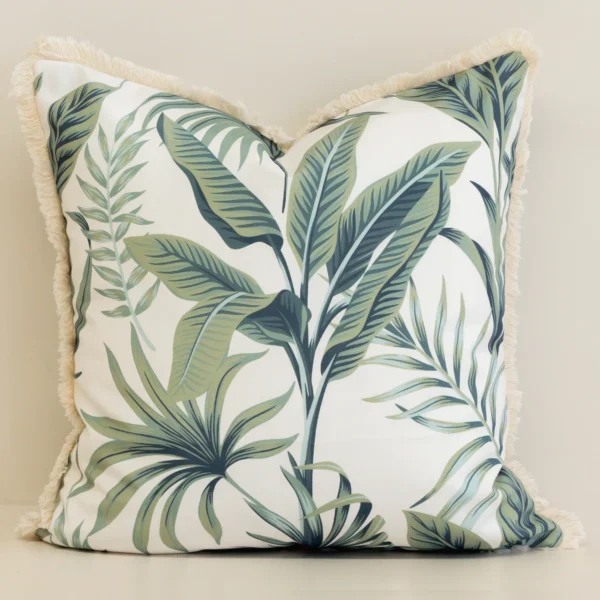 Banyan Waterproof Frond Outdoor Cushion Cover