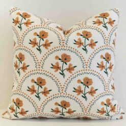 Marenca Floral Scallop Cushion Cover