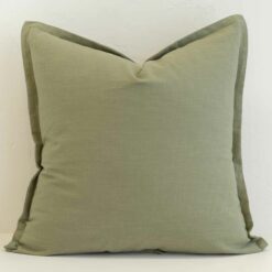 Sage Linen Cushion Cover - Large