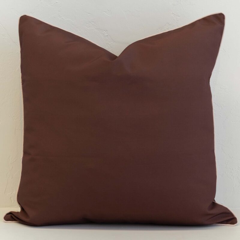 solterra-waterproof-brown-outdoor-cushion-cover---large---sc1153-55 Chocolate brown outdoor cushion cover with a smooth, minimalist finish, offering a rich and grounding base for any outdoor setting.