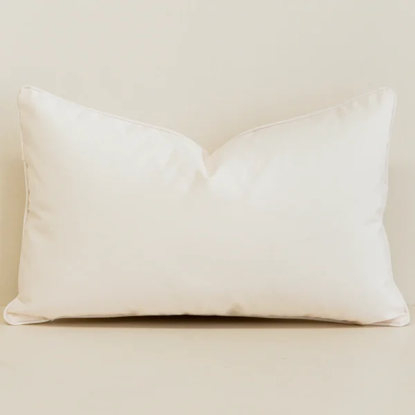 Cream Waterproof Outdoor Cushion Cover - Rectangle
