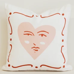 Tropica Heart Waterproof Outdoor Cushion Cover