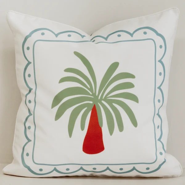 Tropica Palm Waterproof Outdoor Cushion Cover