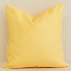 Tropica Waterproof Lemon Yellow Outdoor Cushion Cover - Large